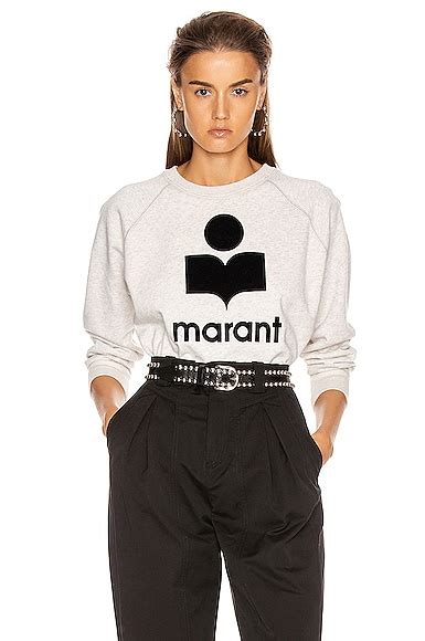 isabel marant sweatshirt sale|isabel marant milly sweatshirt.